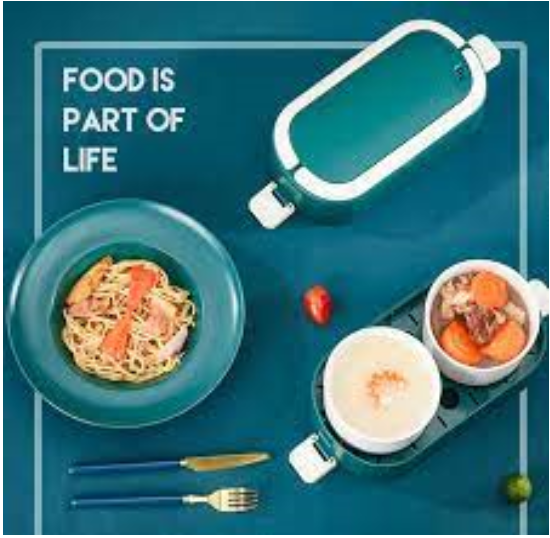 Hộp cơm văn phòng 2 tầng hẹn giờ Peskoe