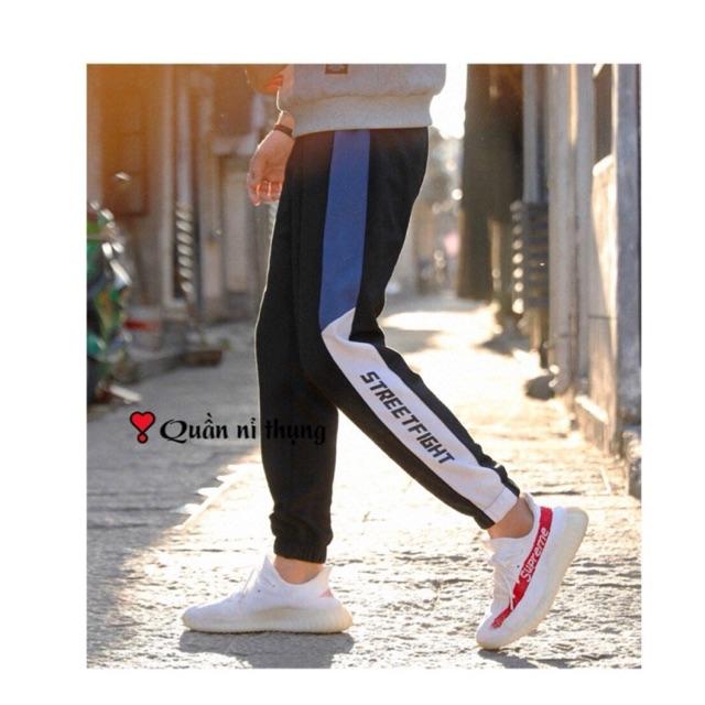 Quần jogger có cả size nam và nữ cá tinh