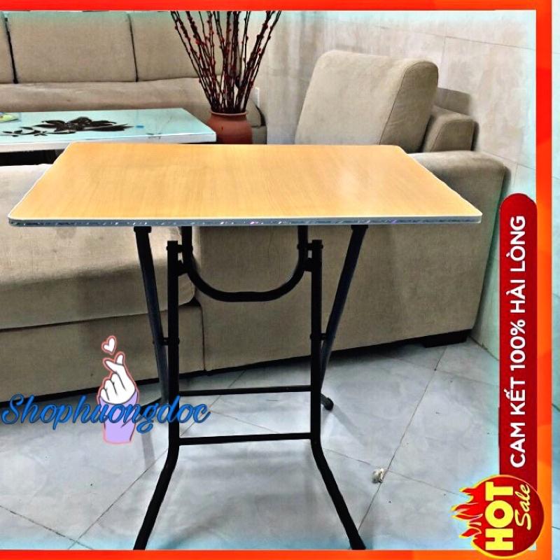 Bàn chân cao 75cm mặt 50/70cm gấp gọn