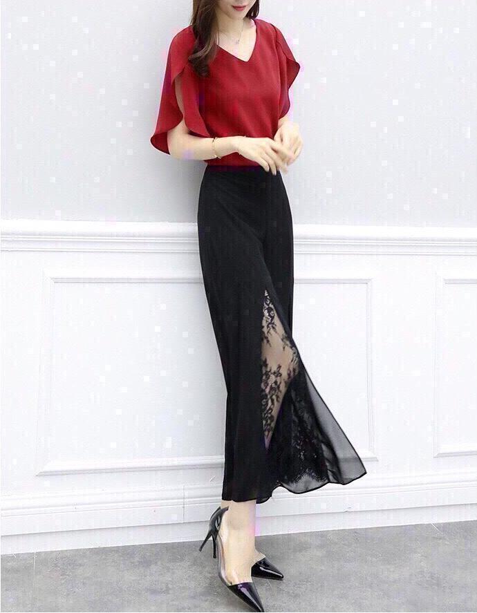SET BỘ QUẦN ỐNG RỘNG SANG CHẢNH SDVD549
