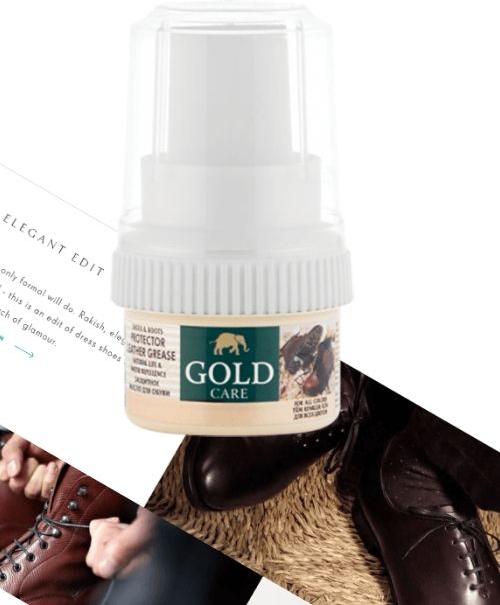 DẦU KEM ĐÁNH GIÀY GOLDCARE 60ML