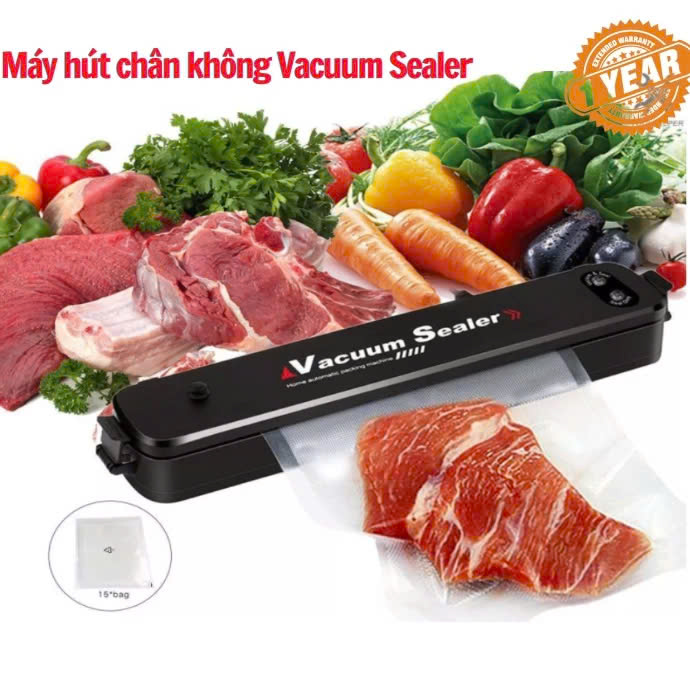 Khuôn giò Máy Hút Chân Không Thực Phẩm Vacuum Sealer – Hút Khí Triệt Để, Bảo Quản Thức Ăn Lâu Dài!