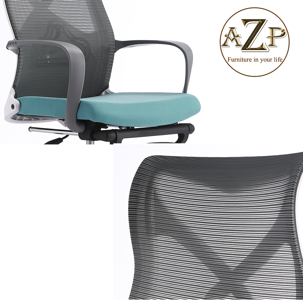 Siêu Phẩm Ghế Giám Đốc, Ghế Văn Phòng  AZP FURNITURE Ergonomic AZP-9188 ĐEN - Ngả Lưng cực Êm, Style Thời Trang Đương Đại