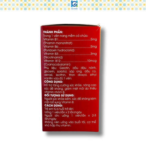 Viên uống bổ sung vitamin 4B GOLD