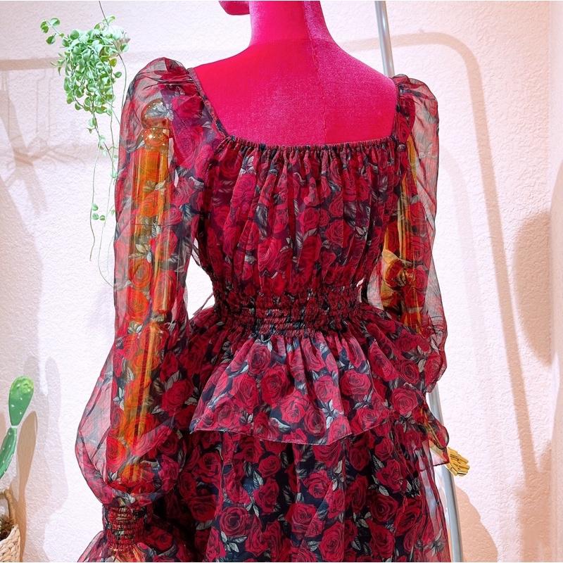 Set Áo và Váy Bo Chun