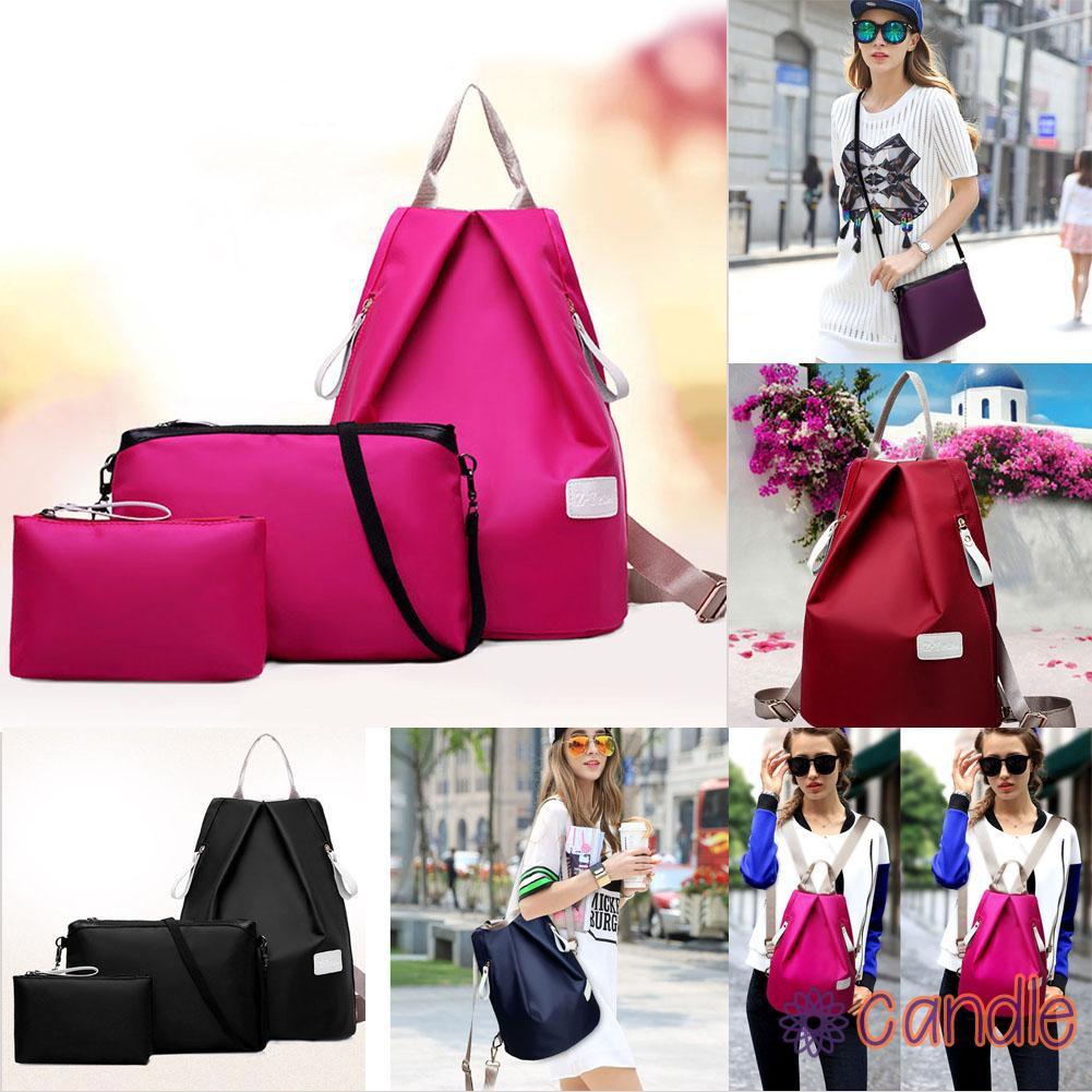 Ba Lô Oxford 3 Ngăn Chống Thấm Nước Chất Liệu Nylon 99123