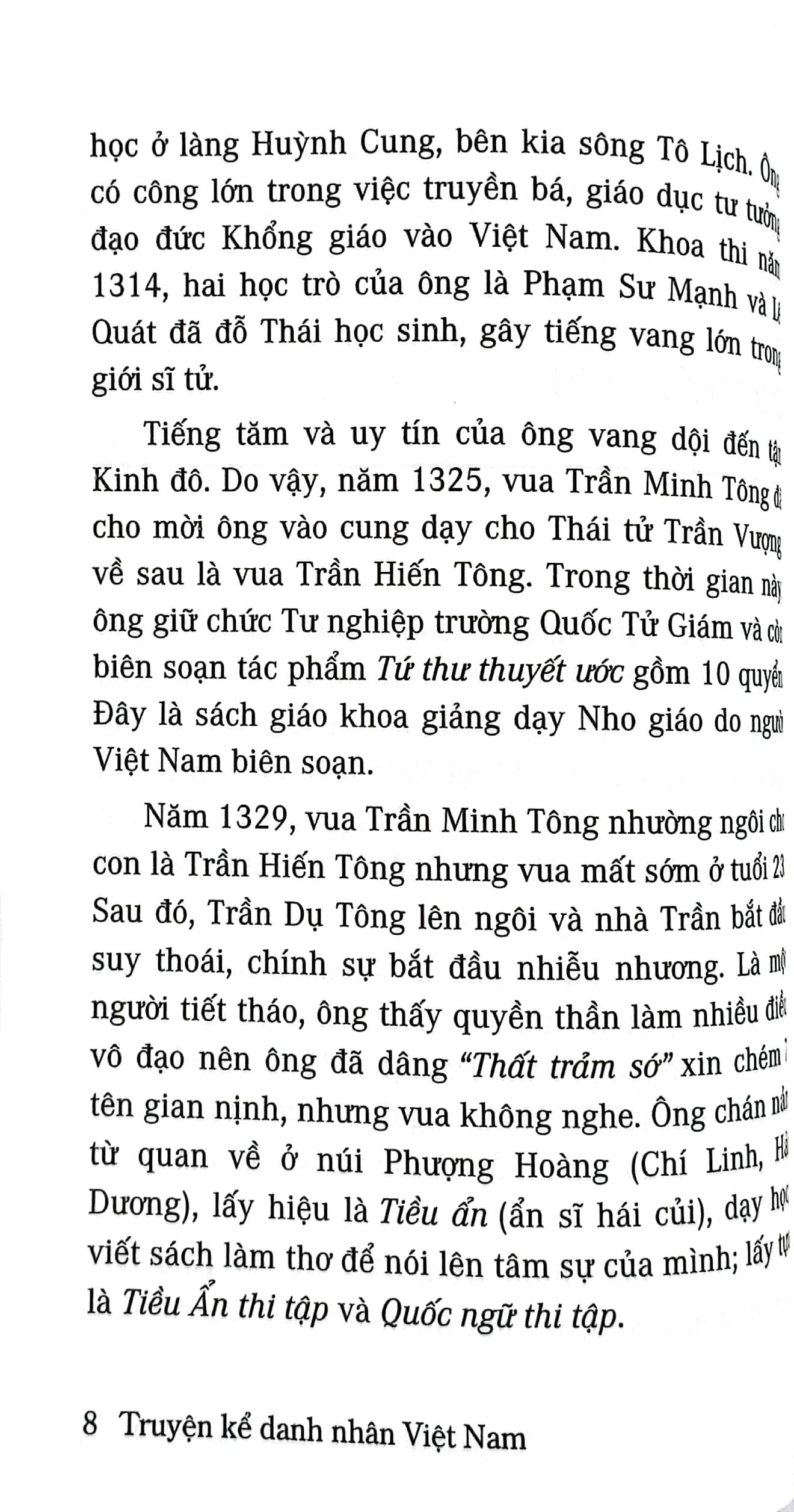Truyện Kể Danh Nhân Việt Nam (Tái Bản 2020)