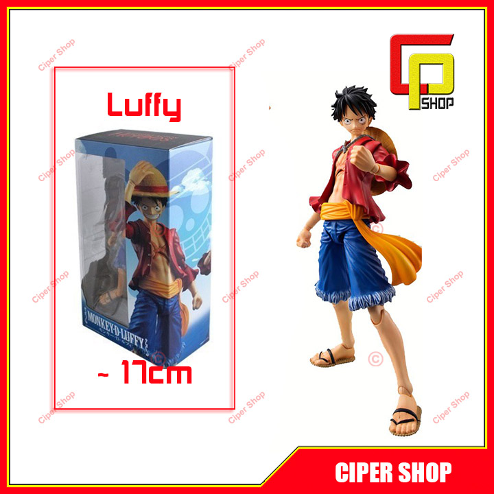 Mô hình Luffy Khớp - Mô hình One Piece - Figure Action Luffy One Piece