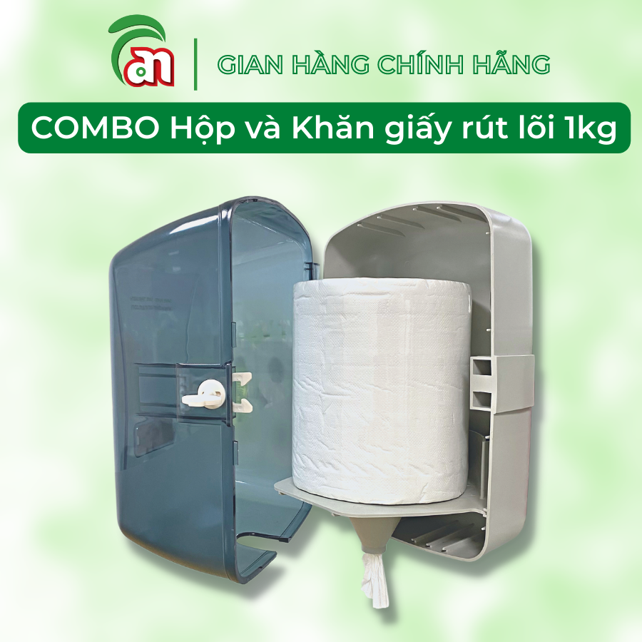 Khăn Giấy Đa Năng Rút Từ Lõi PONYO Center-Pull cuộn 1kg