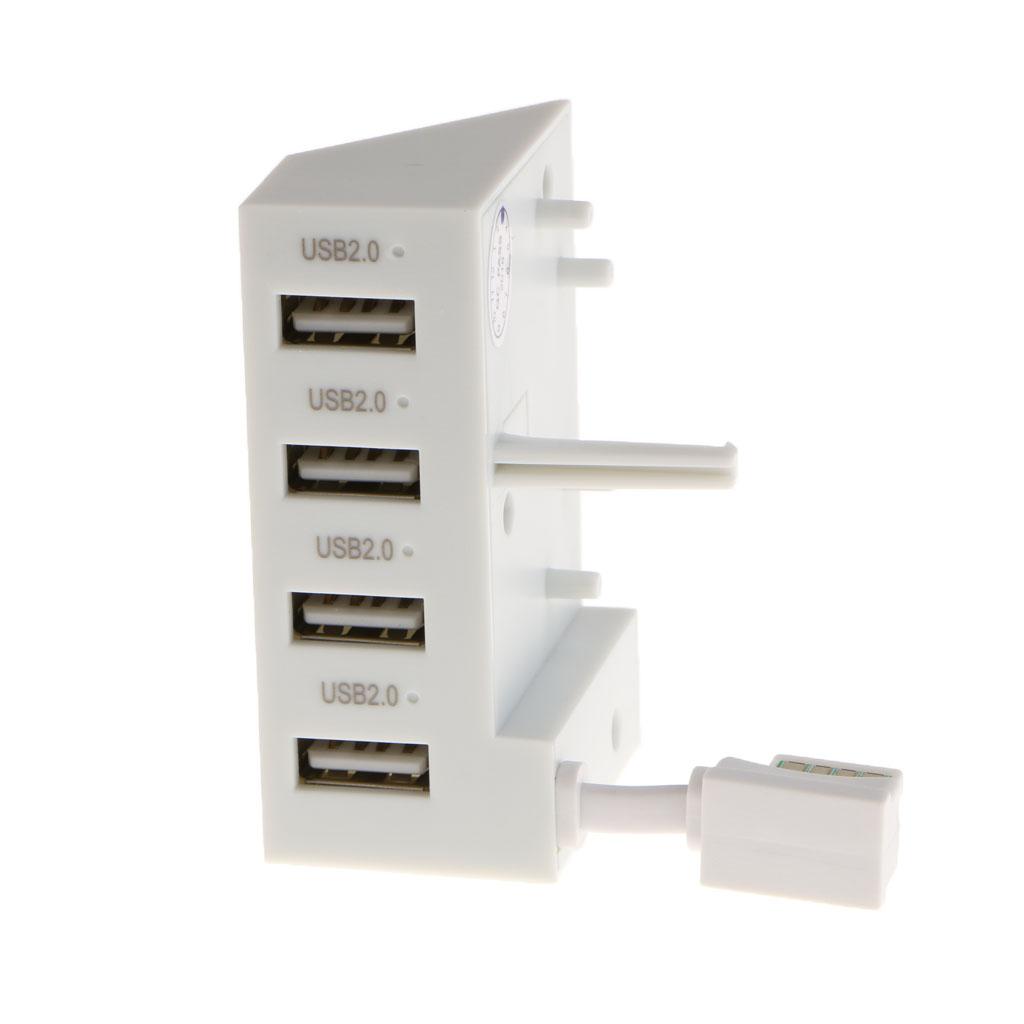 Sunnimix 4 Cổng USB 2.0 Đa Thiết Bị Tiếp Hợp Bộ Chia Siêu Tốc Độ Dành Cho Tay Cầm Xbox One S