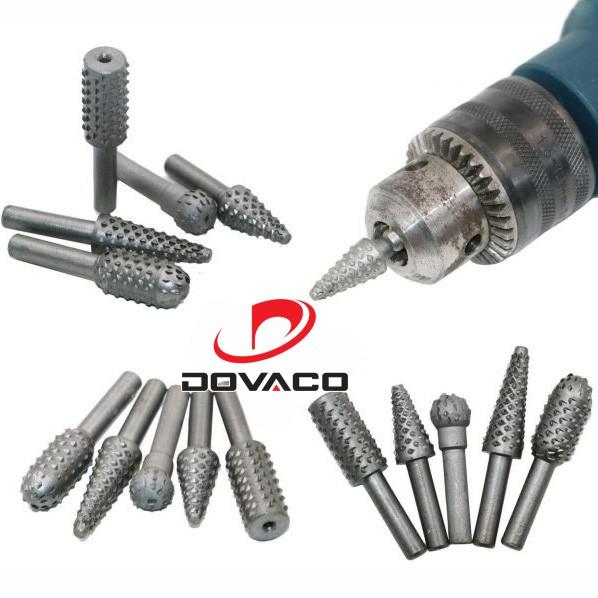 Bộ 5 mũi mài khoét rãnh gỗ, nhựa