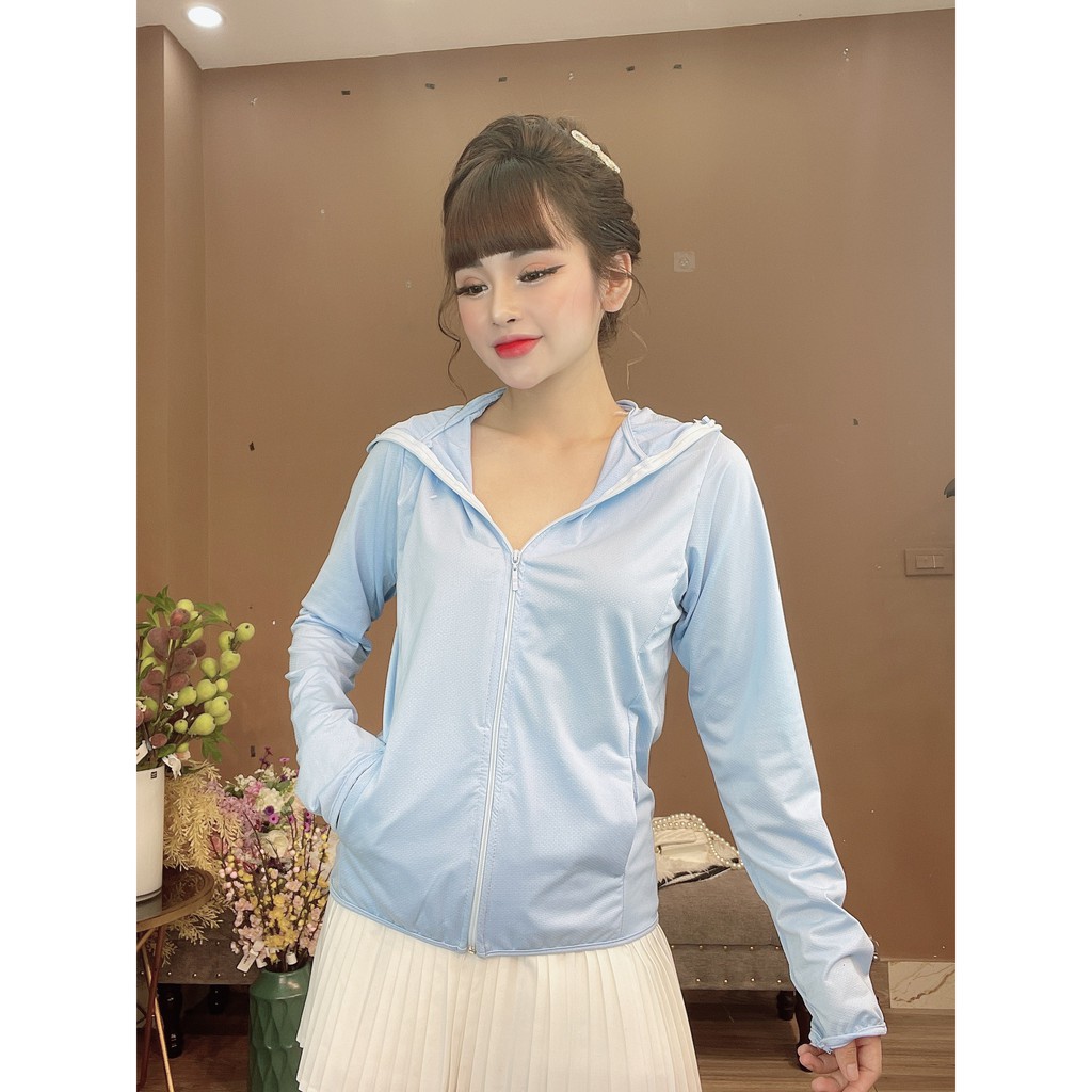 Áo chống nắng THÔNG HƠI túi cuộn nữ chống tia UV hàng đẹp