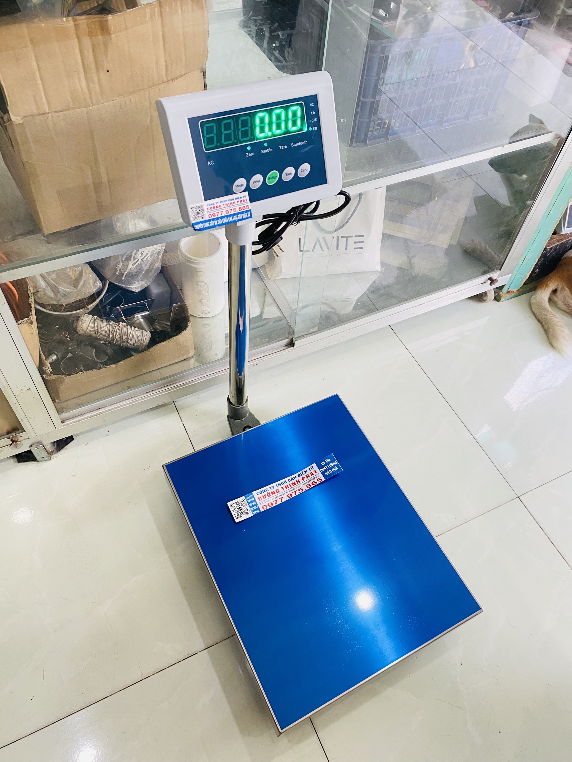 CÂN BÀN ĐIỆN TỬ 200KG B19 ABS mức tải 200kg, mặt cân 40x50cm
