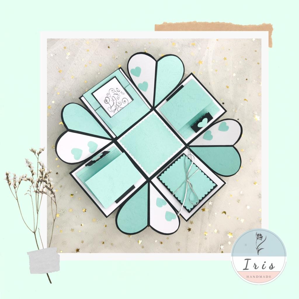 Hộp quà tặng Love Box/ Quà tặng size 7x7