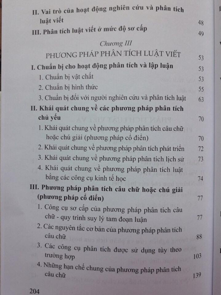 Phương Pháp Phân Tích Luật Viết