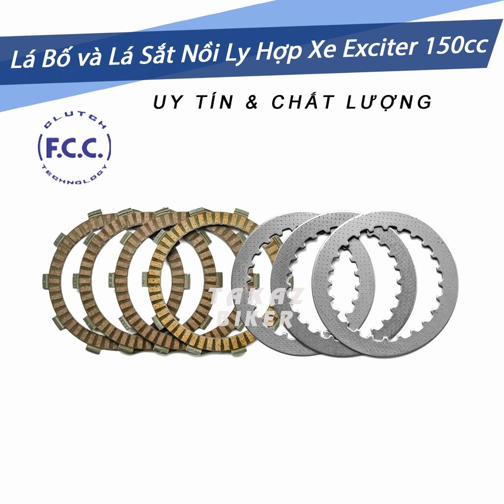 A5 bộ Lá bố nồi và Lá sắt FCC Ya Exciter 150cc