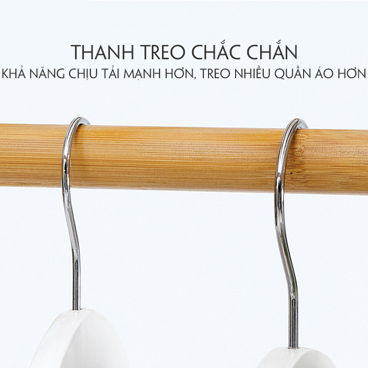 Tủ Treo Quần Áo Thông Minh - Vàng - Mẫu 1 - Rộng 130CM Đặc Biệt