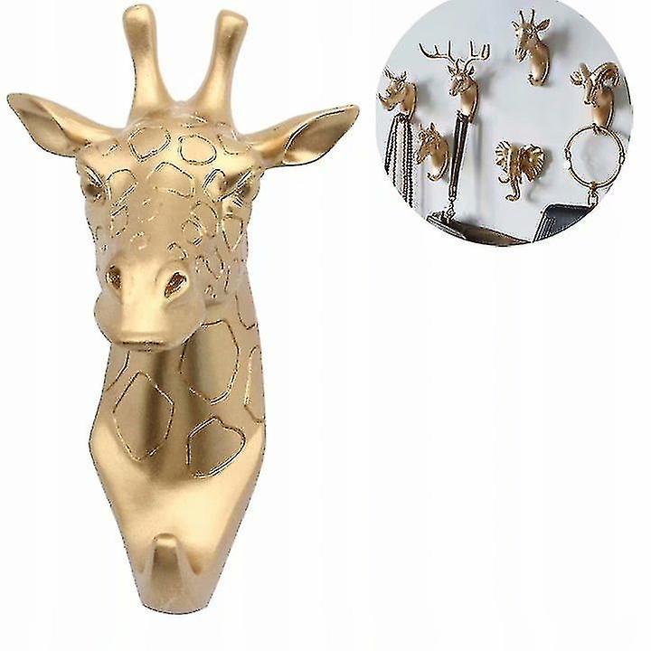 Cloakroom và tủ quần áo giữ khăn treo tường Keys Keys Golden Giraffe Wardrobe