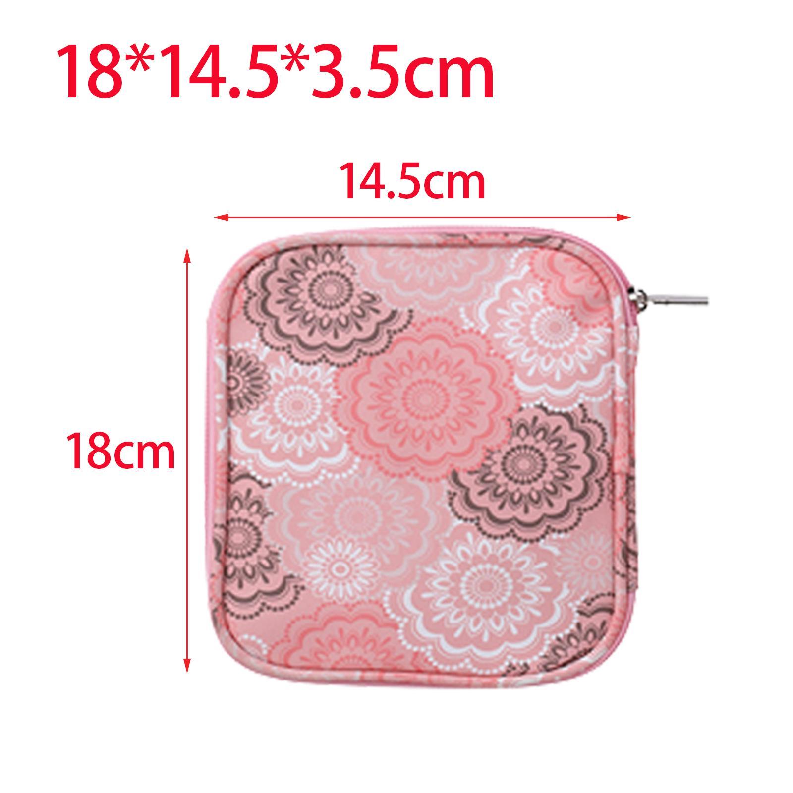 Knitting Storage Bag Knitting Bag Sturdy Travel for Scissors with Zipper Storage Bag Rectangle Crochet Bag Crochet Hook Case