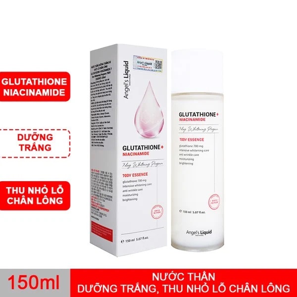 Combo truyền trắng, mờ nám, se khít chân lông Niacinamide Angel's Liquid
