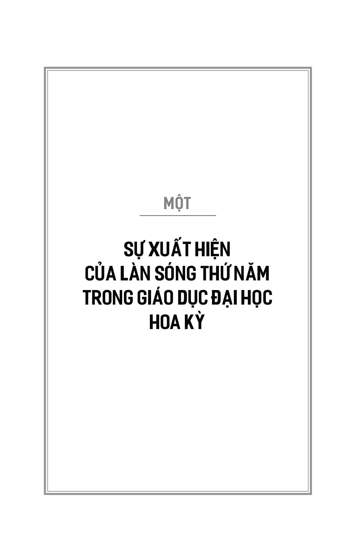 Làn Sóng Thứ Năm: Giáo Dục Khai Phóng Kiểu Mỹ