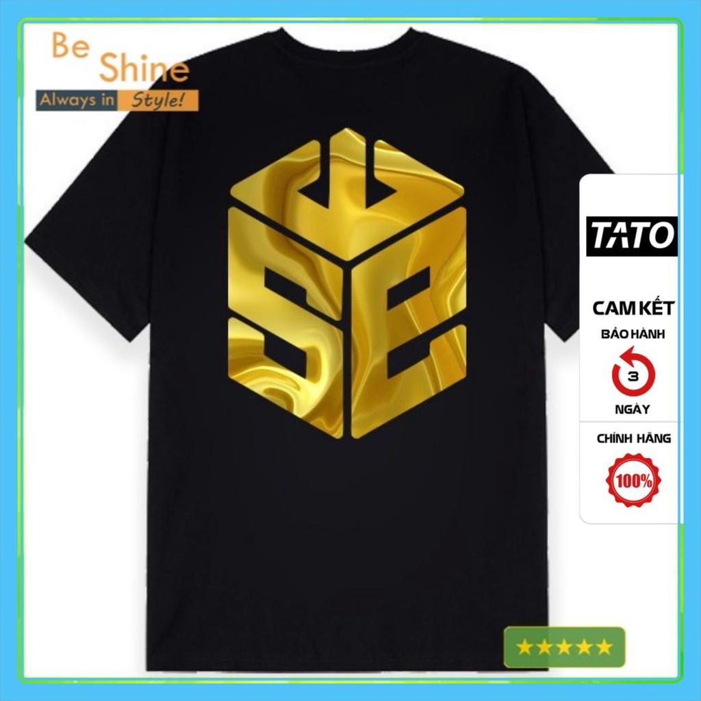 Áo Thun Unisex Form Rộng SWE DCV In Nhũ Vàng Độc Đáo - Áo Phông Tay Lỡ Logo Local Brand Cổ Tròn - Beshine Clothing