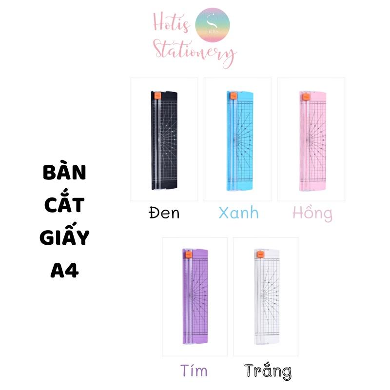 Bàn cắt giấy A4 (MS810) làm thủ công DIY - Tặng kèm 5 lưỡi dao thay thế