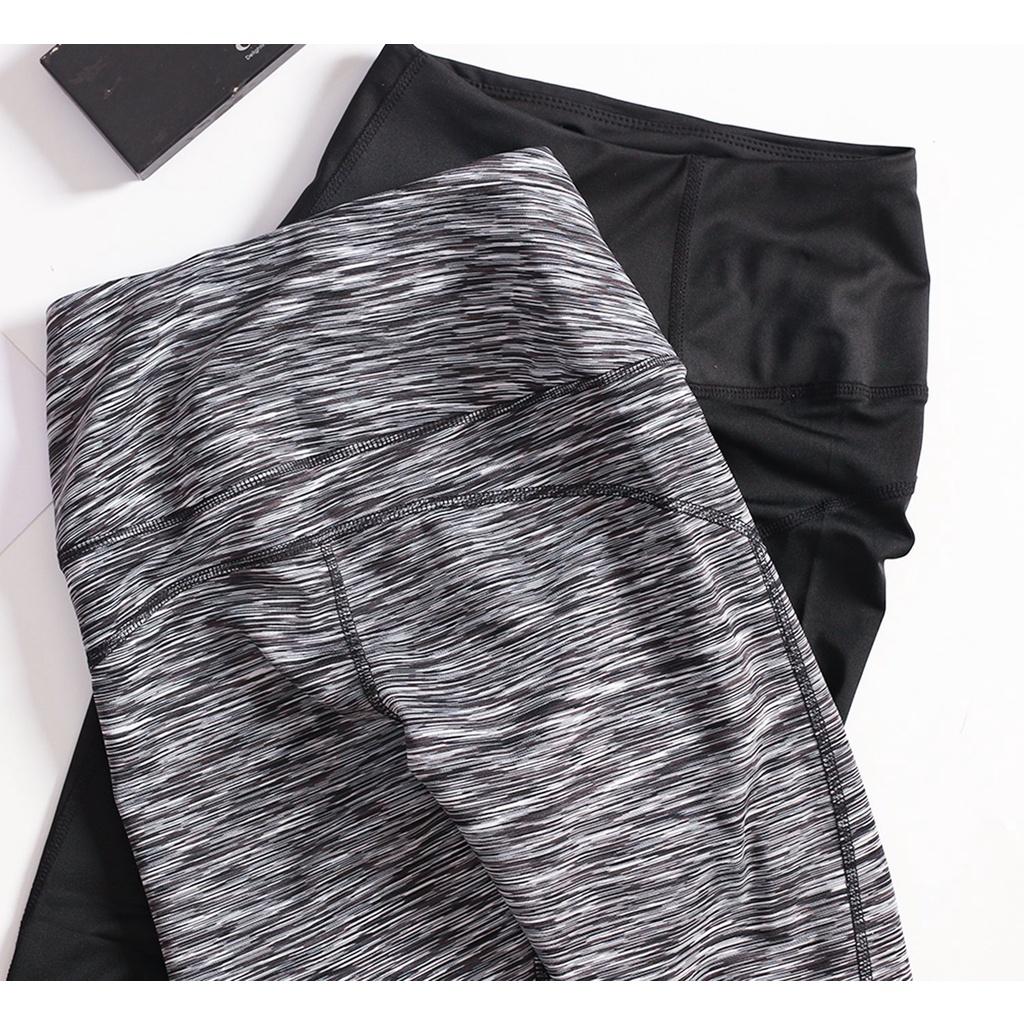 Quần Dài Thể Thao Nữ, Quần Legging Tập Gym Lưng Cao CH123