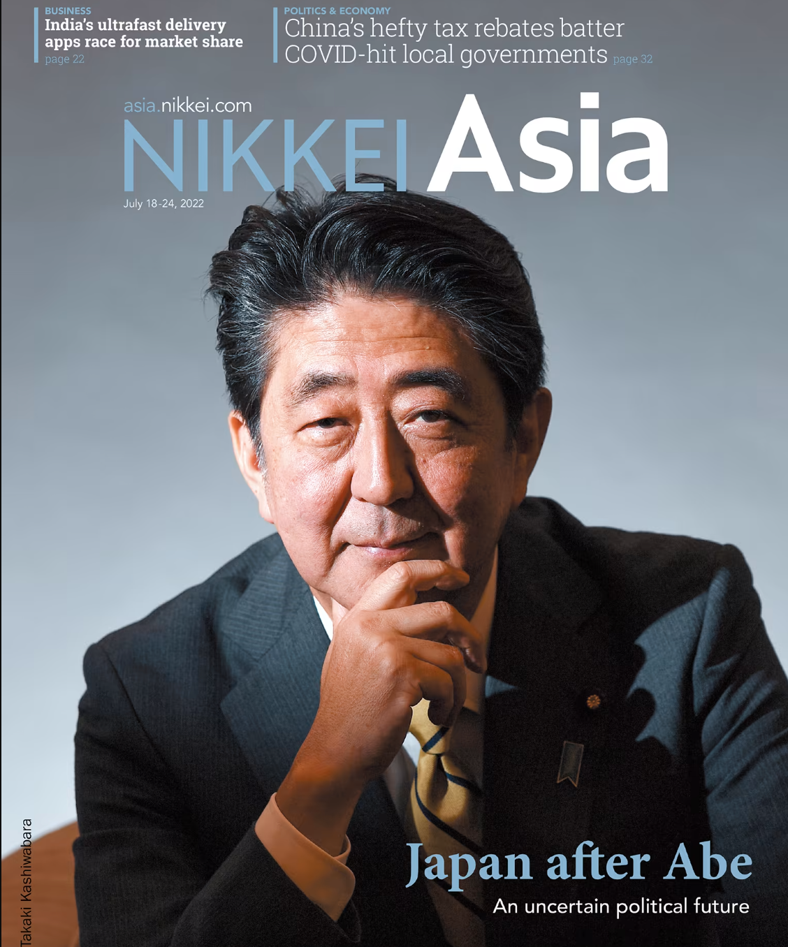 Nikkei Asian Review: Nikkei Asia - 2022: JAPAN AFTER ABE - 29.22, tạp chí kinh tế nước ngoài, nhập khẩu từ Singapore