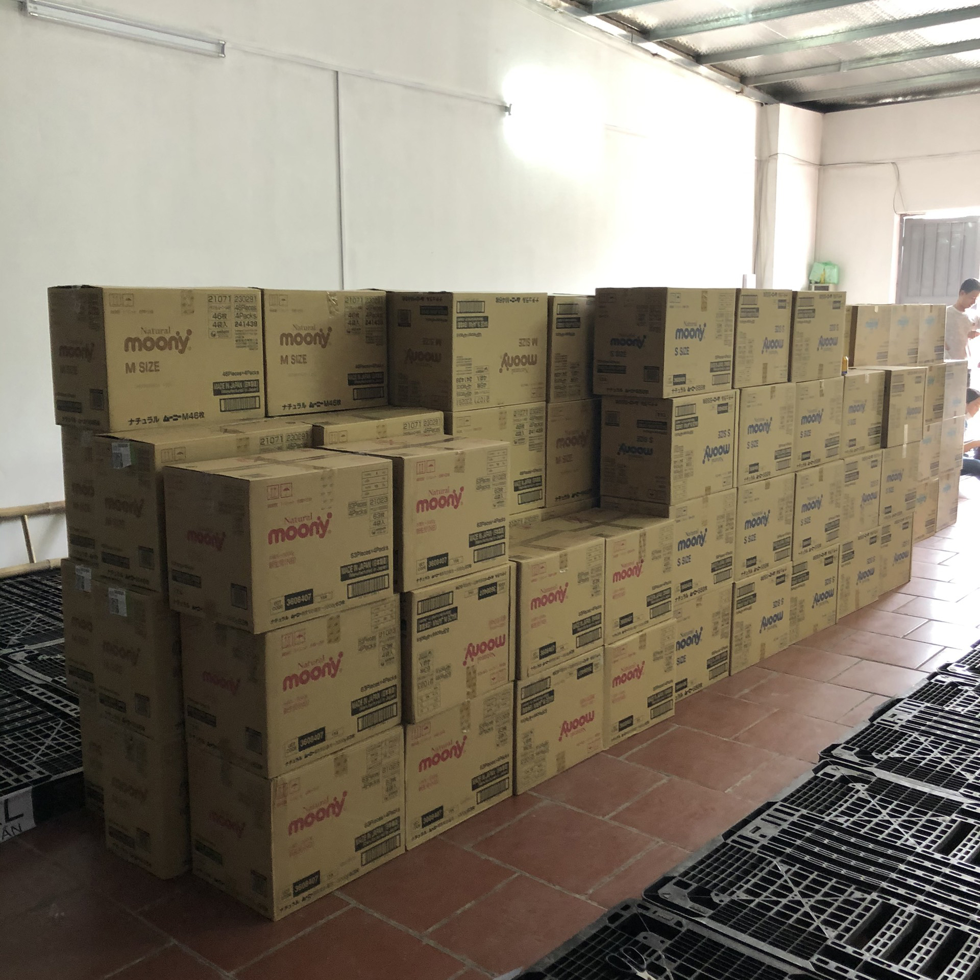 Bỉm quần Moony Natural size M 46 miếng