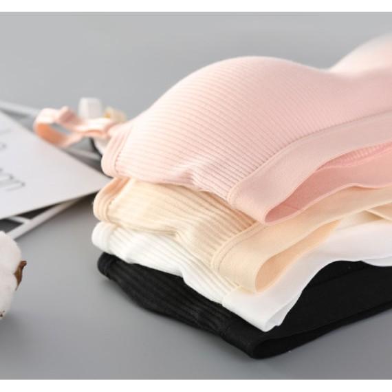 Bra / Áo Ngực- Áo Quây-Ống Không Dây Cotton Sợi Tăm Liền Mạch Hàng Loại Đẹp.