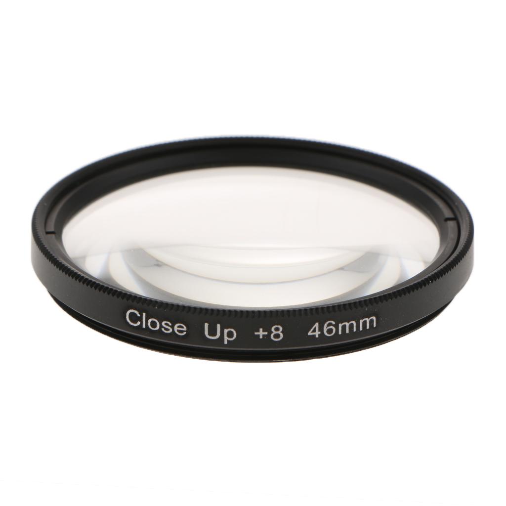 Close-up Macro Filter Ring +8 For Canon Nikon Pentax Sony Digital Cameras