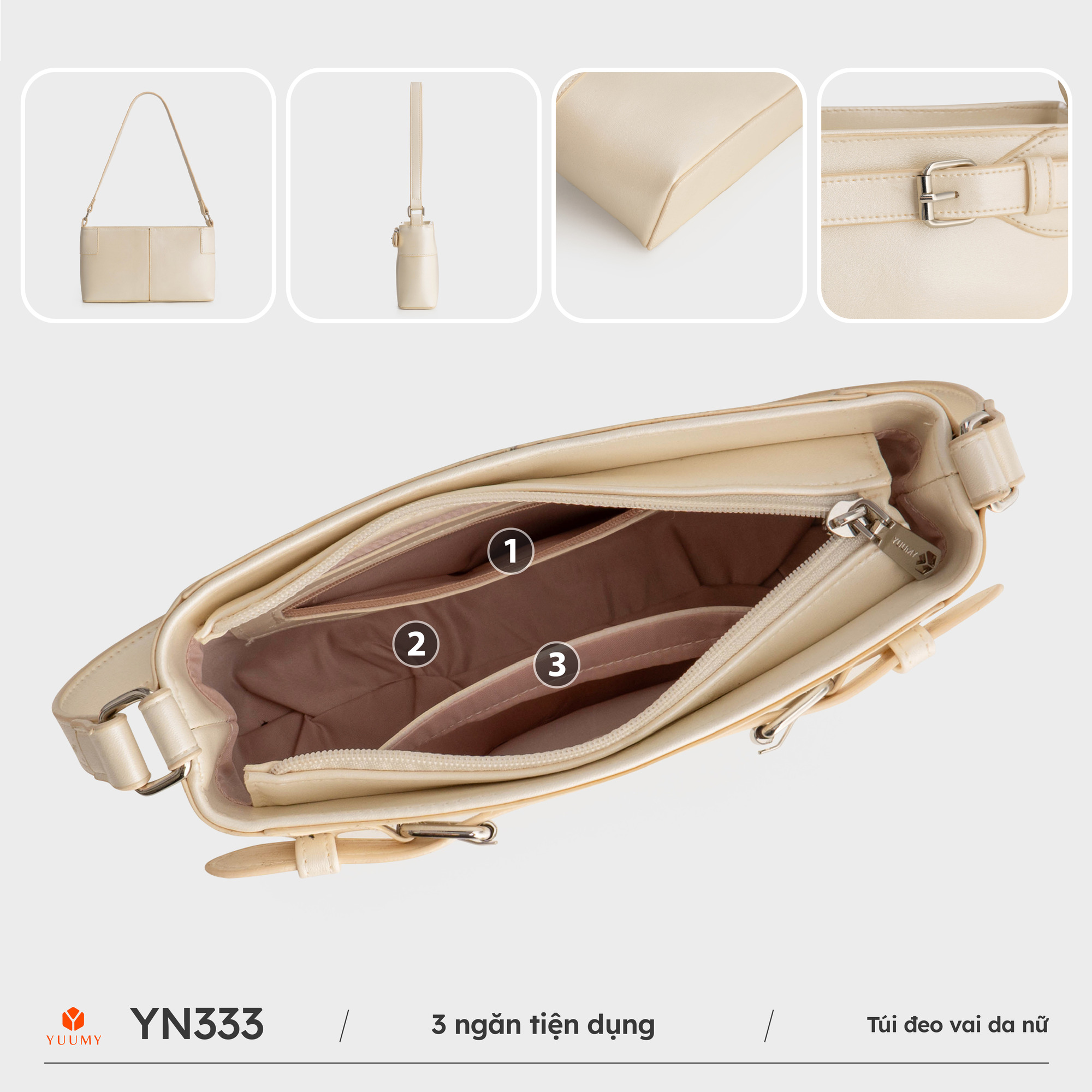 Túi đeo vai nữ YUUMY YN333