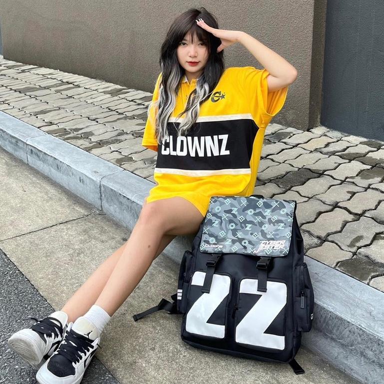 Áo thun polo nam nữ tay lỡ Polo Colors Block unisex form rộng, cổ bẻ