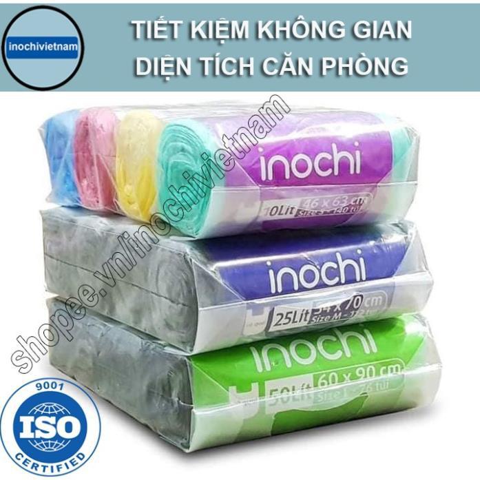 (INOCHI siêu rẻ) Túi RácTự Huỷ Soji Màu Đen