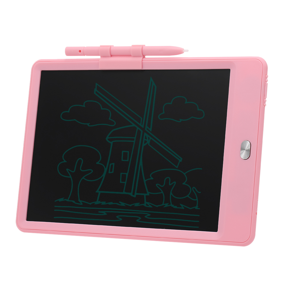 Bảng Điện Tử Màn Hình LCD 8,5 Inch Để Viết Vẽ Với Nút Xóa Khóa Màn Hình Tặng Kèm Bút Cảm Ứng