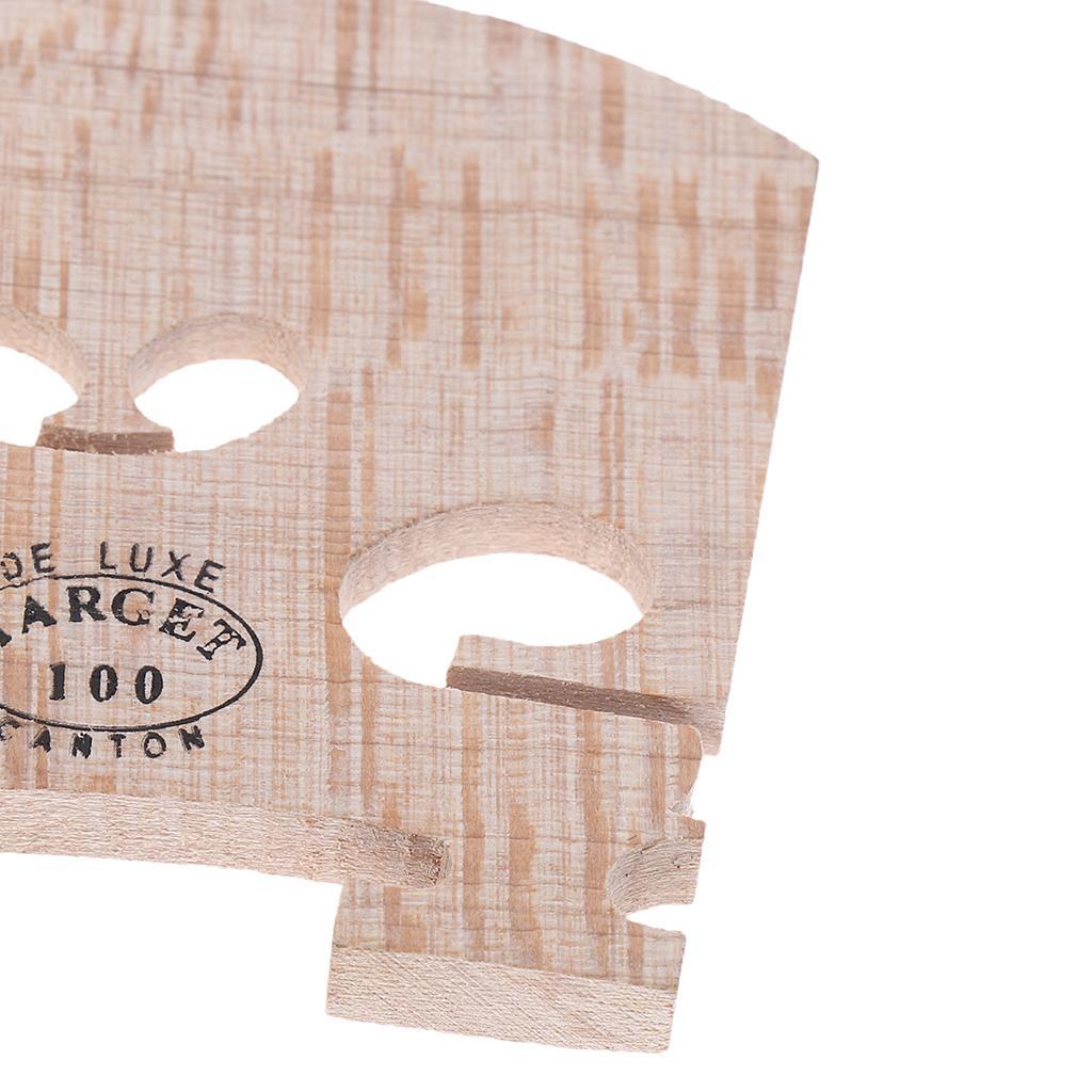 Finest 4/4 Scale Violin Fiddle Bridge Musical Instrument Parts DIY