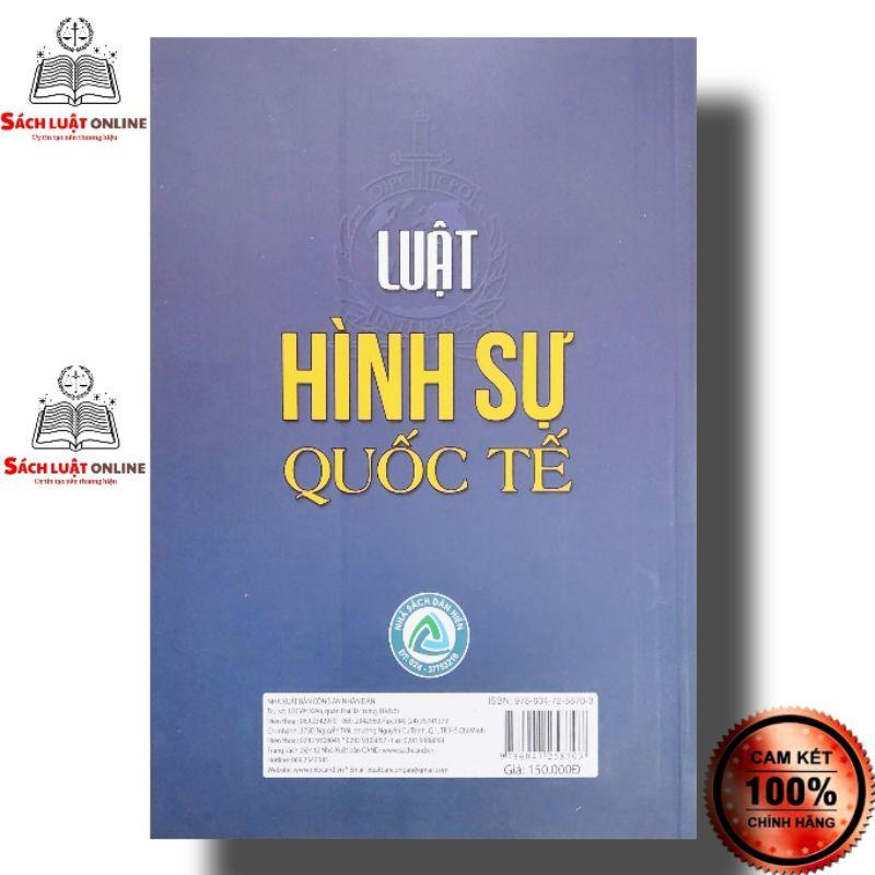 Sách - Luật Hình sự quốc tế (NXB Công an nhân dân)