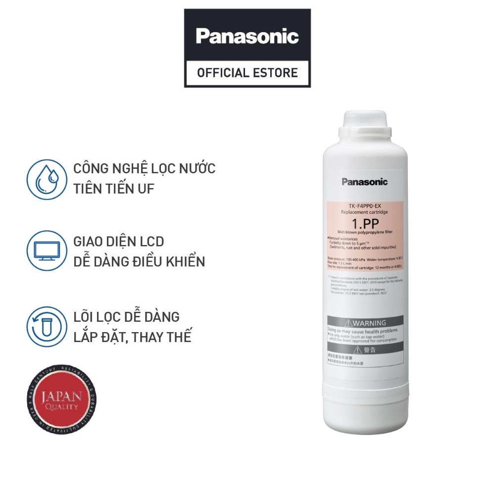 Lõi lọc PP của máy lọc nước âm tủ Panasonic TK-CB430-ZEX - Hàng chính hãng