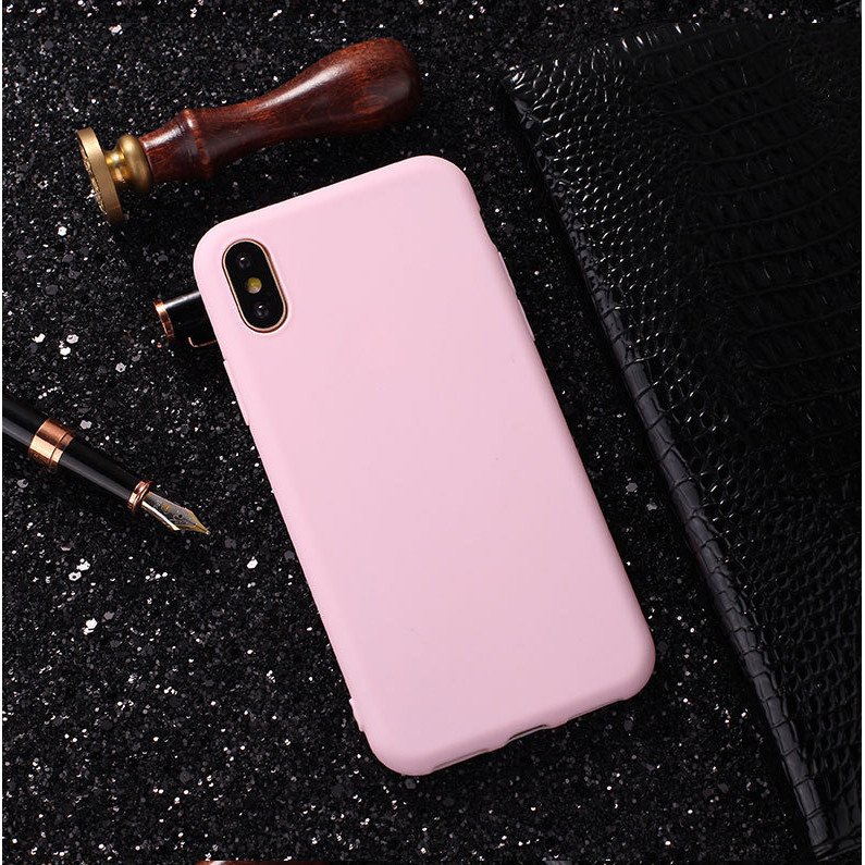 Ốp Lưng Silicon Trơn Màu - Chống Bẩn, Chống Bám Vân Tay cho Iphone 6/ 6S/ 6Plus/ 6S Plus/ 7/ 7 Plus/ 8/ 8 Plus/ X/ XS Max/ XR