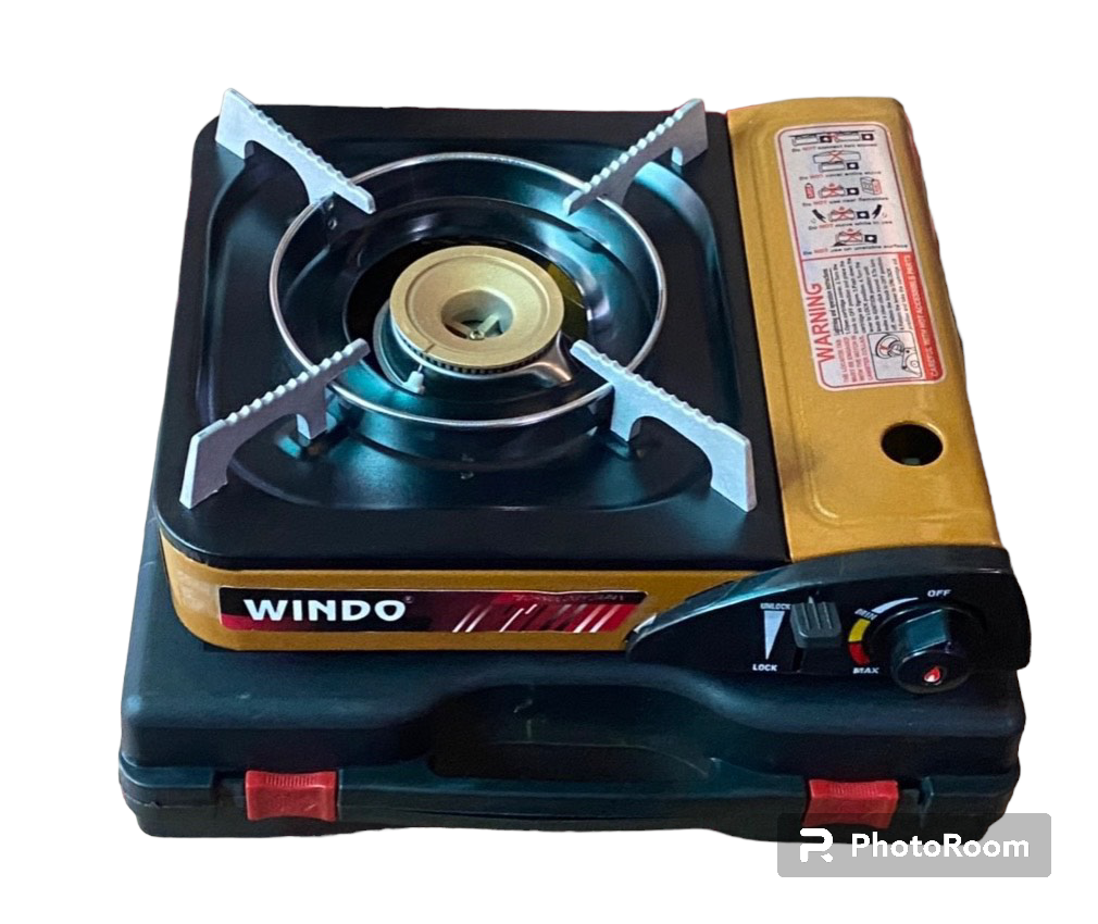 Bếp Gas Mini Du Lịch Windo 166F - Bếp ga dã ngoại Mini- Bếp Gas Du lịch - Hàng Chính Hãng