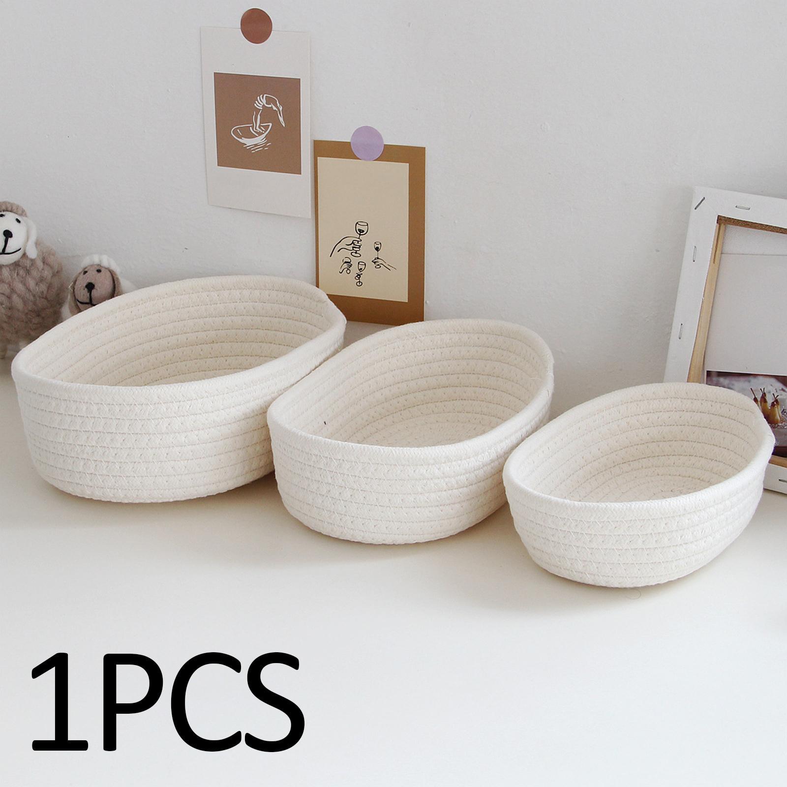 Small Storage Baskets, Decorative Basket, Perfume Makeup Organizer for Countertop Desktop Shelf