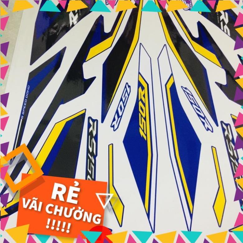 Tem rời winner V1 - mẫu Rs zin xe xanh GP - in siêu nét