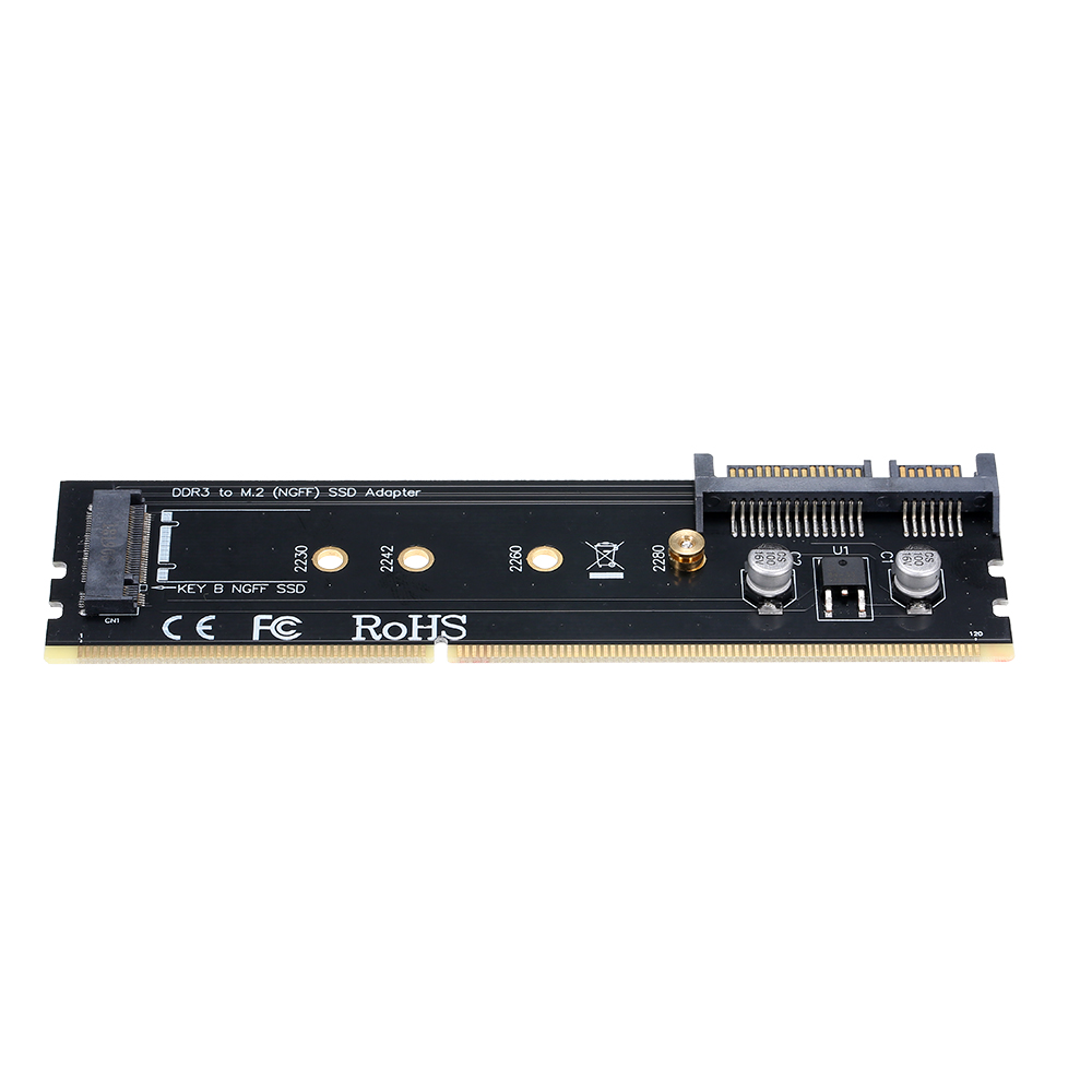 Bộ chuyển đổi ổ cứng DDR sang M.2 ATA sang M.2 B-key 2230/2242/2260/2280