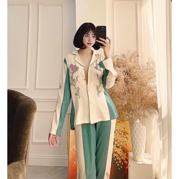 PYJAMA DÀI HOẠ TIẾT 020 CAO CẤP