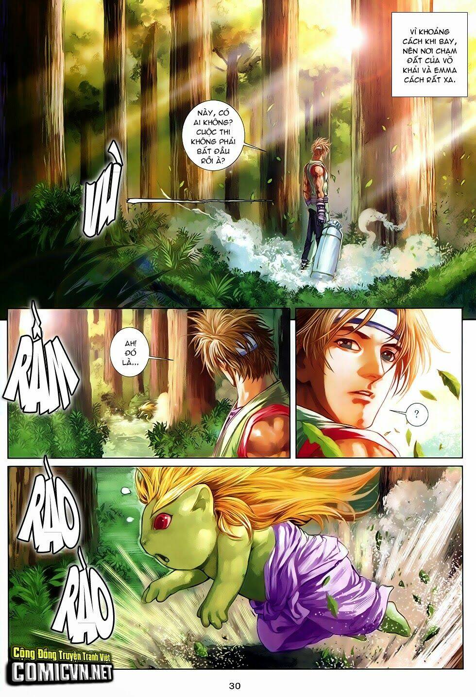 ba động quyền z hadouken zero chapter 3 30