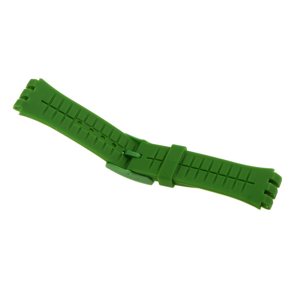 Replacement Waterproof Silicone Rubber Watch Strap Band 20mm for Smart Watch