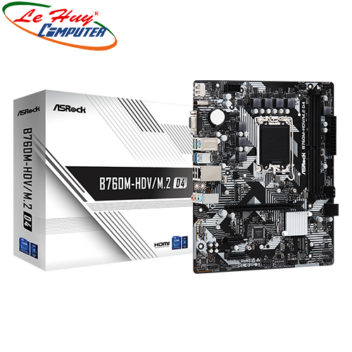 Mainboard ASROCK B760M-HDV/M.2 D4 -- Hàng chính hãng