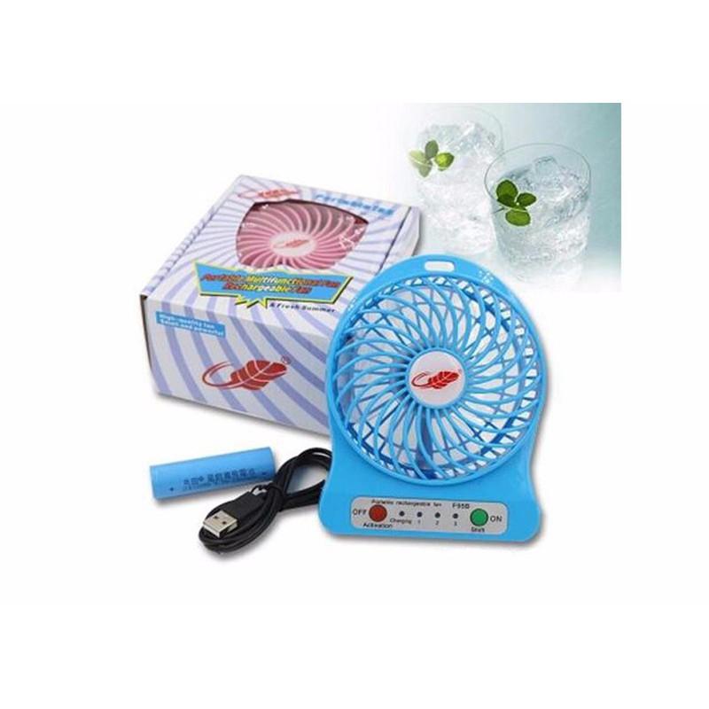Quạt sạc, tích điện 3 tốc độ