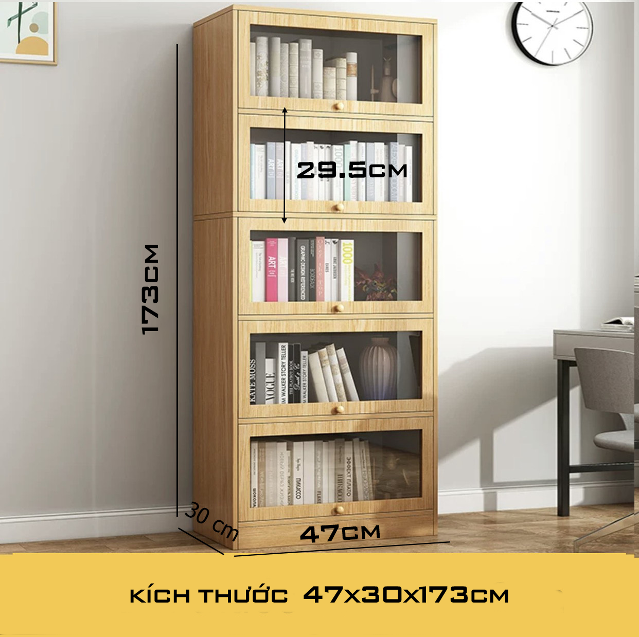 Kệ để đồ đa năng, kệ đẹp KENA lắp ráp thông minh KNG 26-2